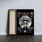 Ozzy Osbourne Rectangle Canvas With Inner Frame – TANTN 14795