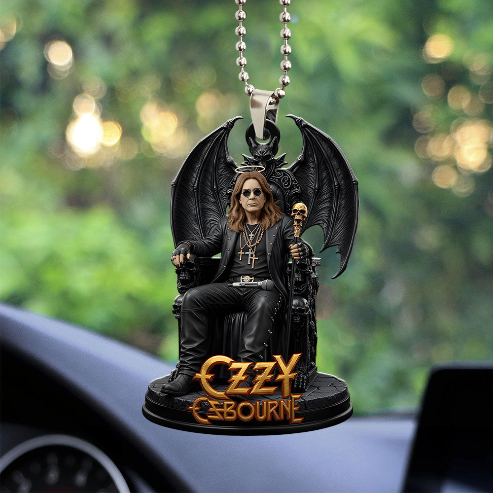 Ozzy Osbourne Custom Shape 1-sided Acrylic Car Ornament – MAITM 12404