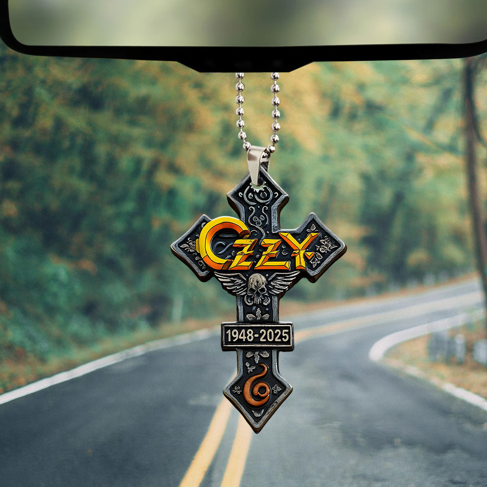Ozzy Osbourne Custom Shape 1-sided Acrylic Car Ornament – MAITM 12281