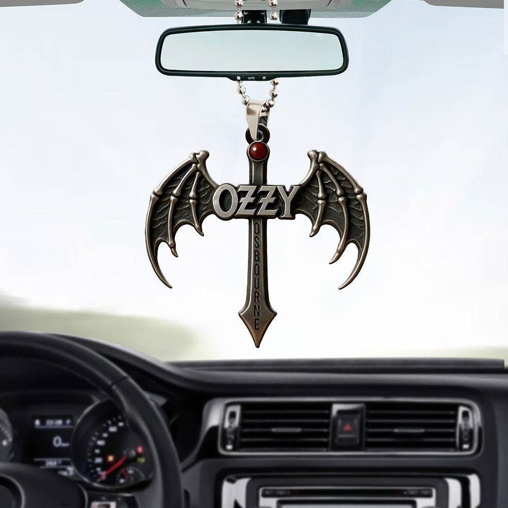 Ozzy Osbourne Custom Shape 1-sided Acrylic Car Ornament – MAITM 12383