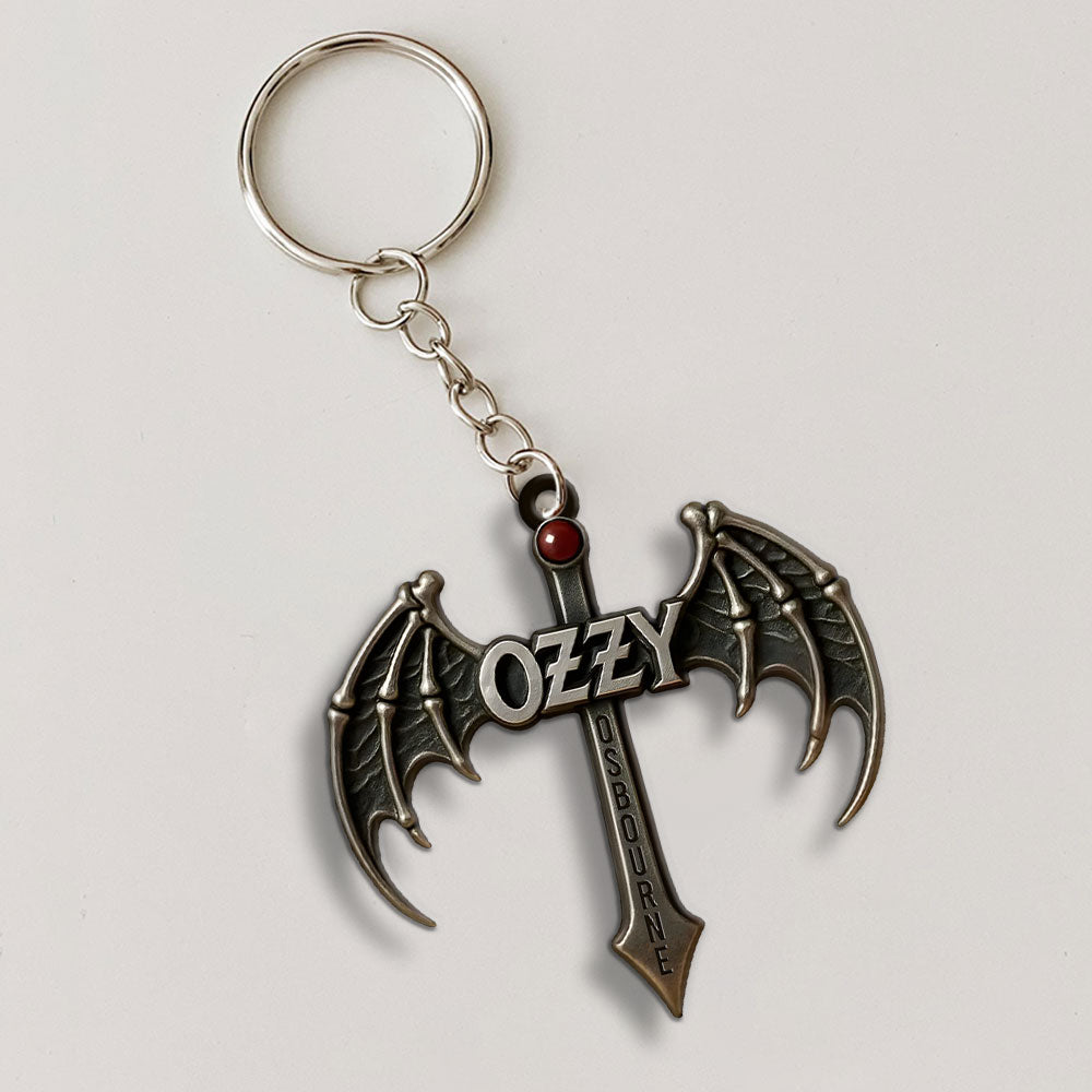 Ozzy Osbourne Custom Shape 1-sided Keychain – MAITM 12384
