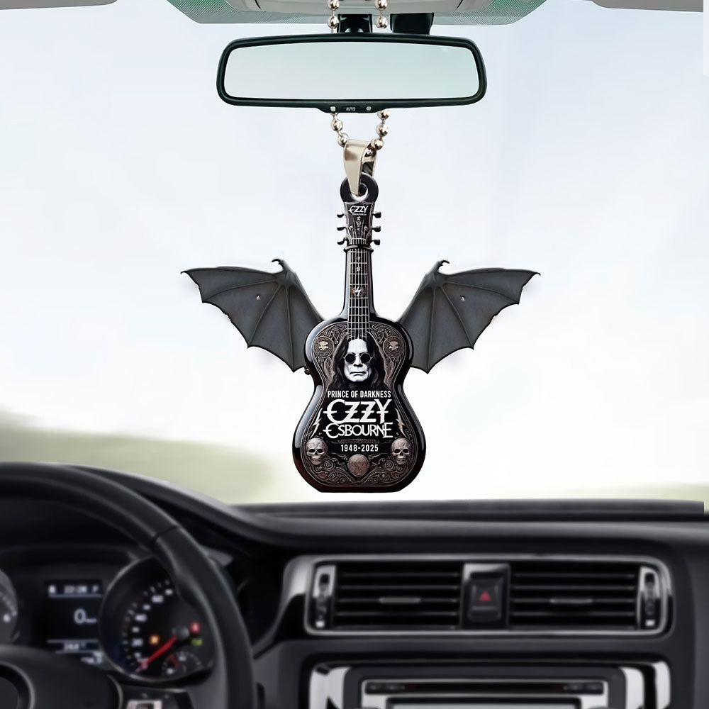 Ozzy Osbourne Custom shape 2-sided Acrylic Car Ornament – MAITM 12301