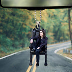 Ozzy Osbourne Custom shape 2-sided Acrylic Car Ornament – MAITM12603