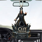 Ozzy Osbourne Custom shape 2-sided Acrylic Car Ornament – MAITM15009