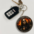 Ozzy Osbourne Custom Shape 2-sided Keychain – MAITM 12245
