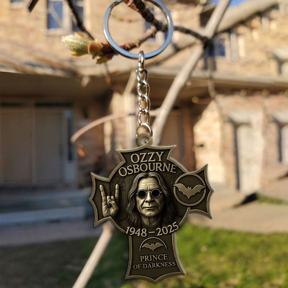 Ozzy Osbourne Custom Shape 2-sided Keychain – MAITM 12304