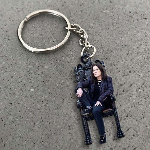 Ozzy Osbourne Custom Shape 2-Side Printed Keychain – MAITM12604