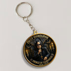 Ozzy Osbourne Custom Shape 2-sided Keychain – MAITM 12429
