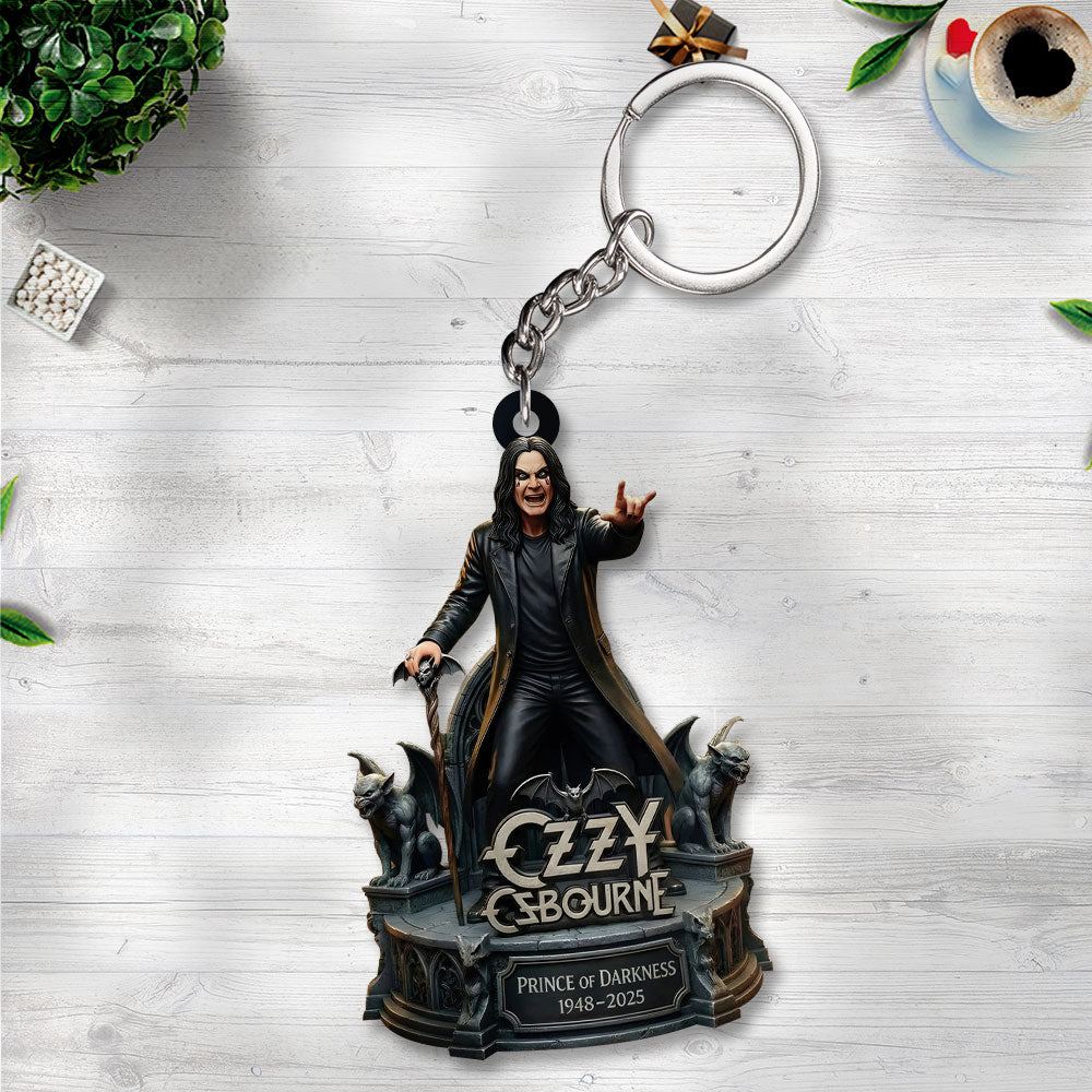 Ozzy Osbourne Custom Shape 2-sided Keychain – MAITM15010