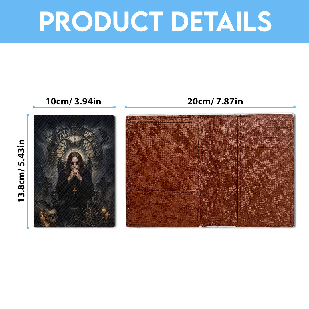 Ozzy Osbourne Leather Passport Cover – HOATT18301