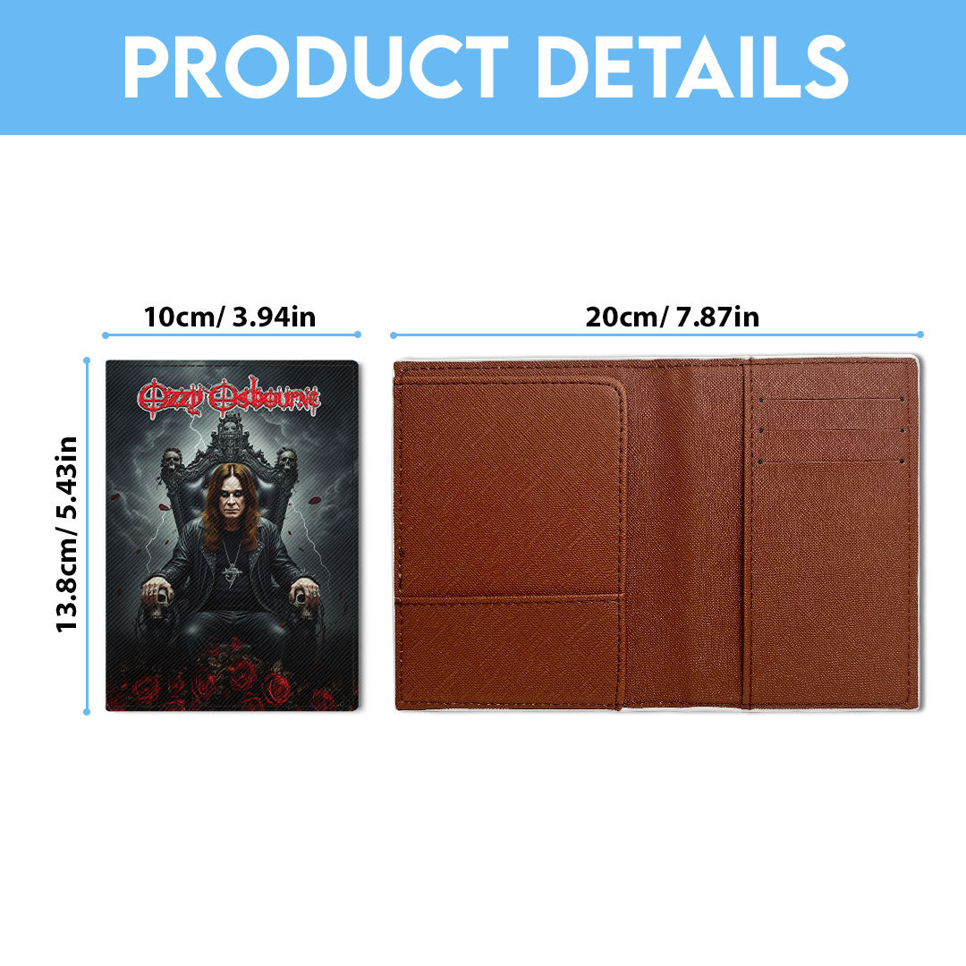 Ozzy Osbourne Leather Passport Cover – HOATT18392