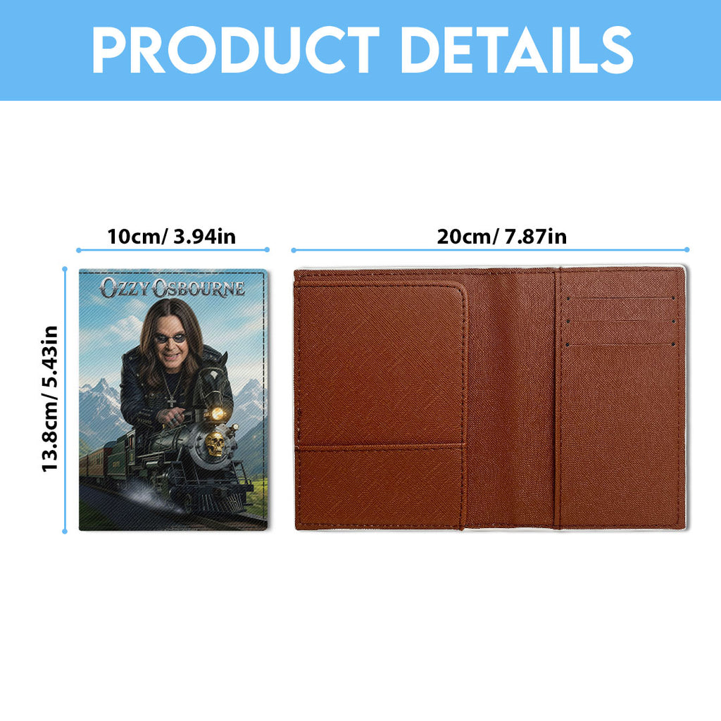 Ozzy Osbourne Leather Passport Cover – HOATT18588