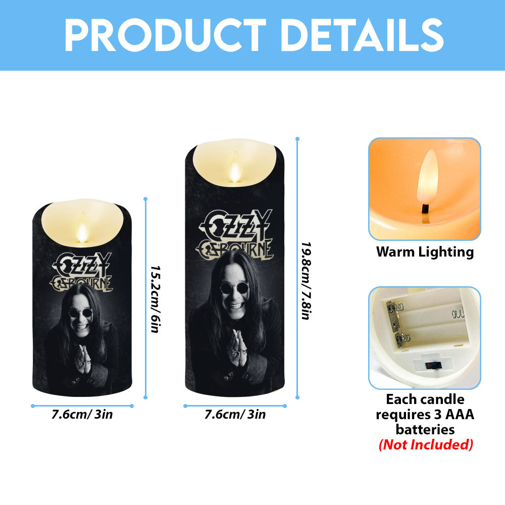 Ozzy Osbourne Led Candle – MAITM 12337