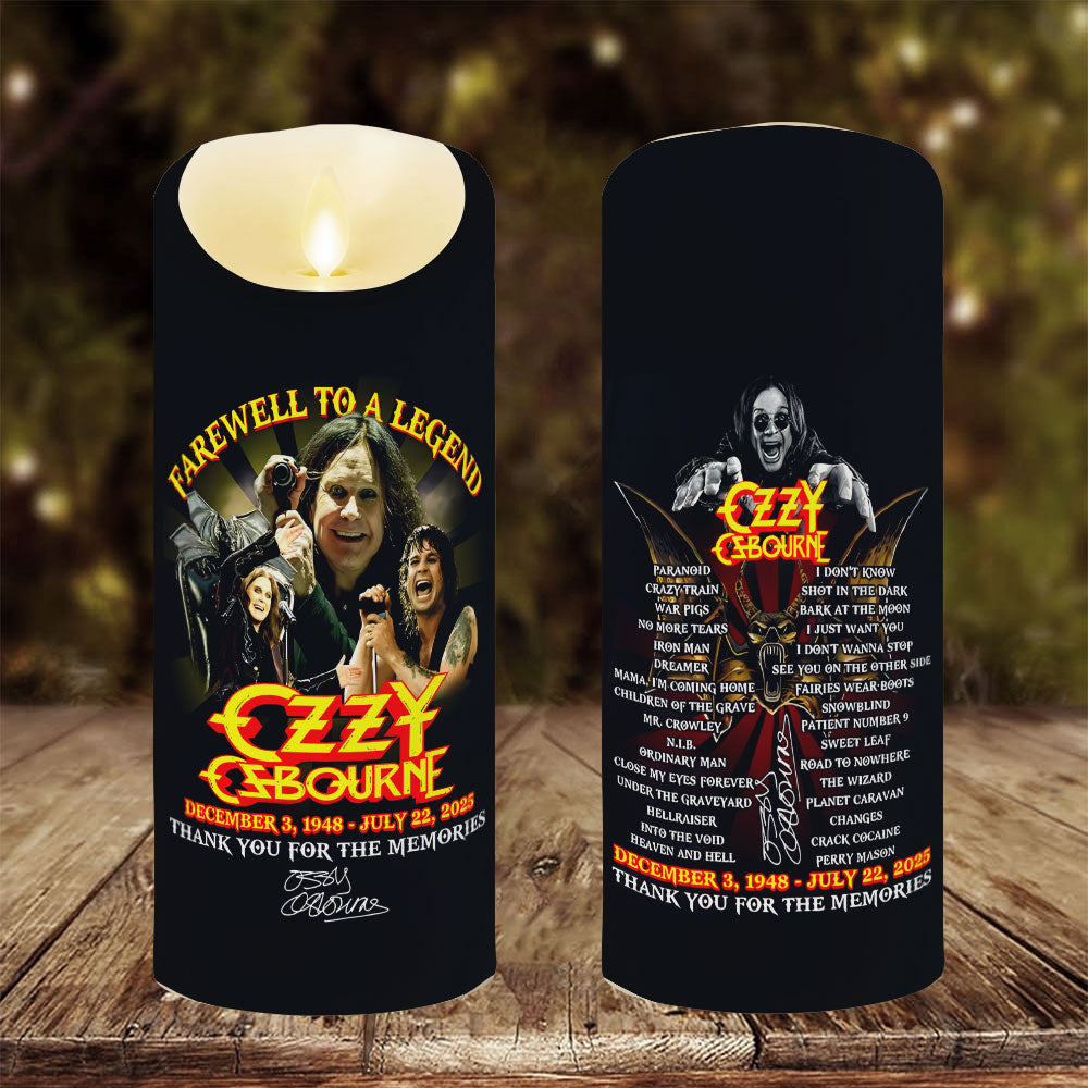 Ozzy Osbourne Led Candle – MAITM12581