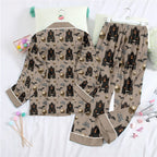 Ozzy Osbourne Satin Pajama Set with Piping – GNENEW584