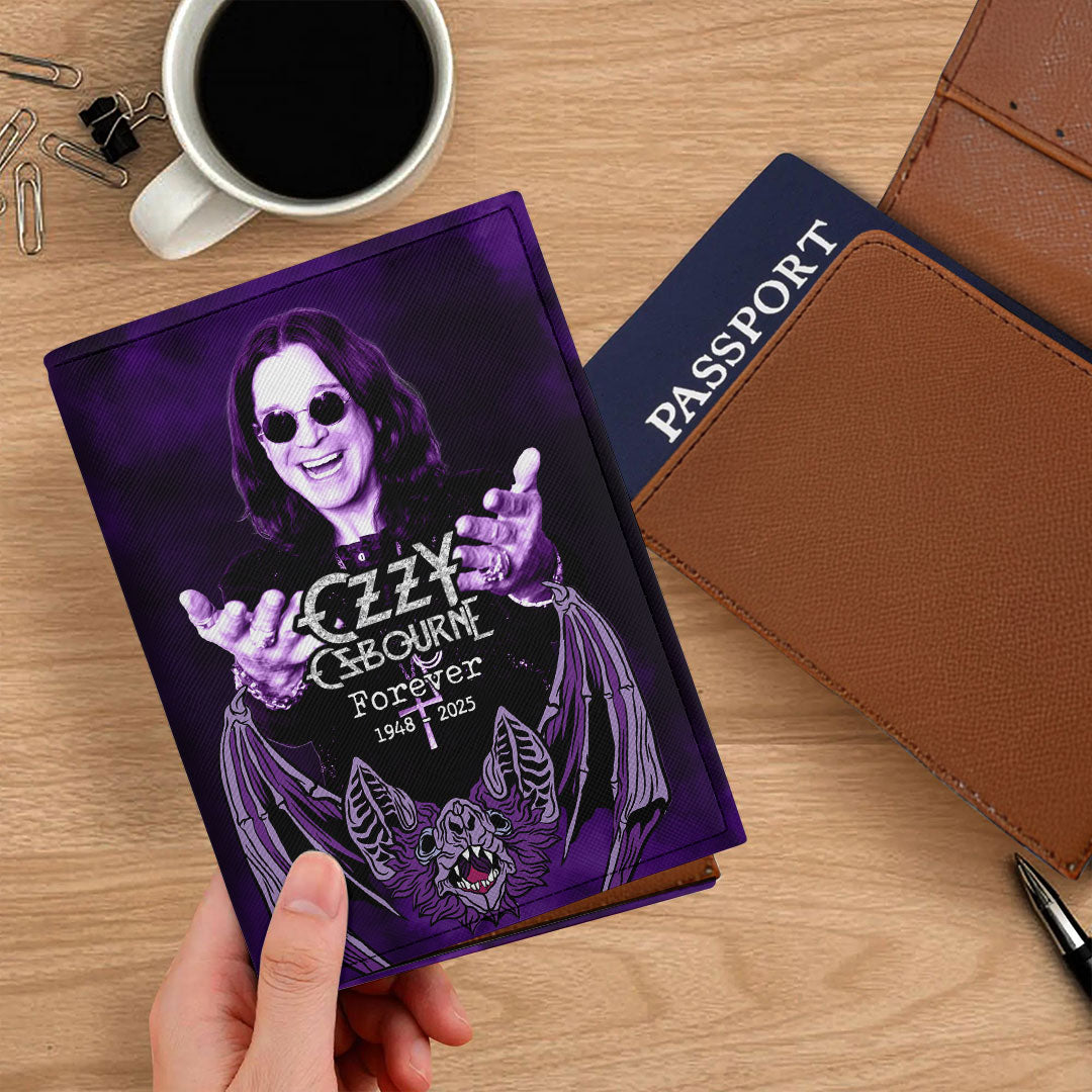 Ozzy Osbourne Leather Passport Cover – HOATT18132