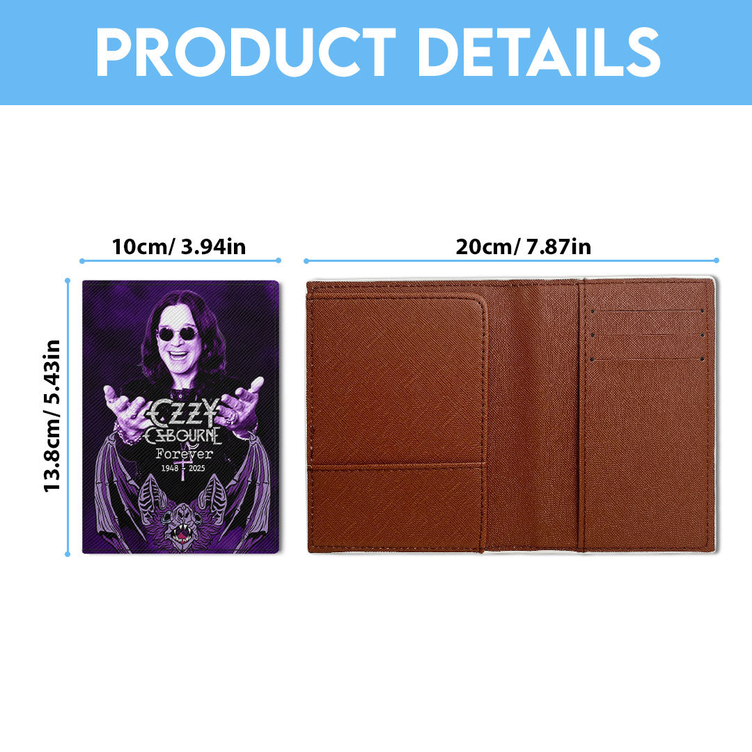 Ozzy Osbourne Leather Passport Cover – HOATT18132