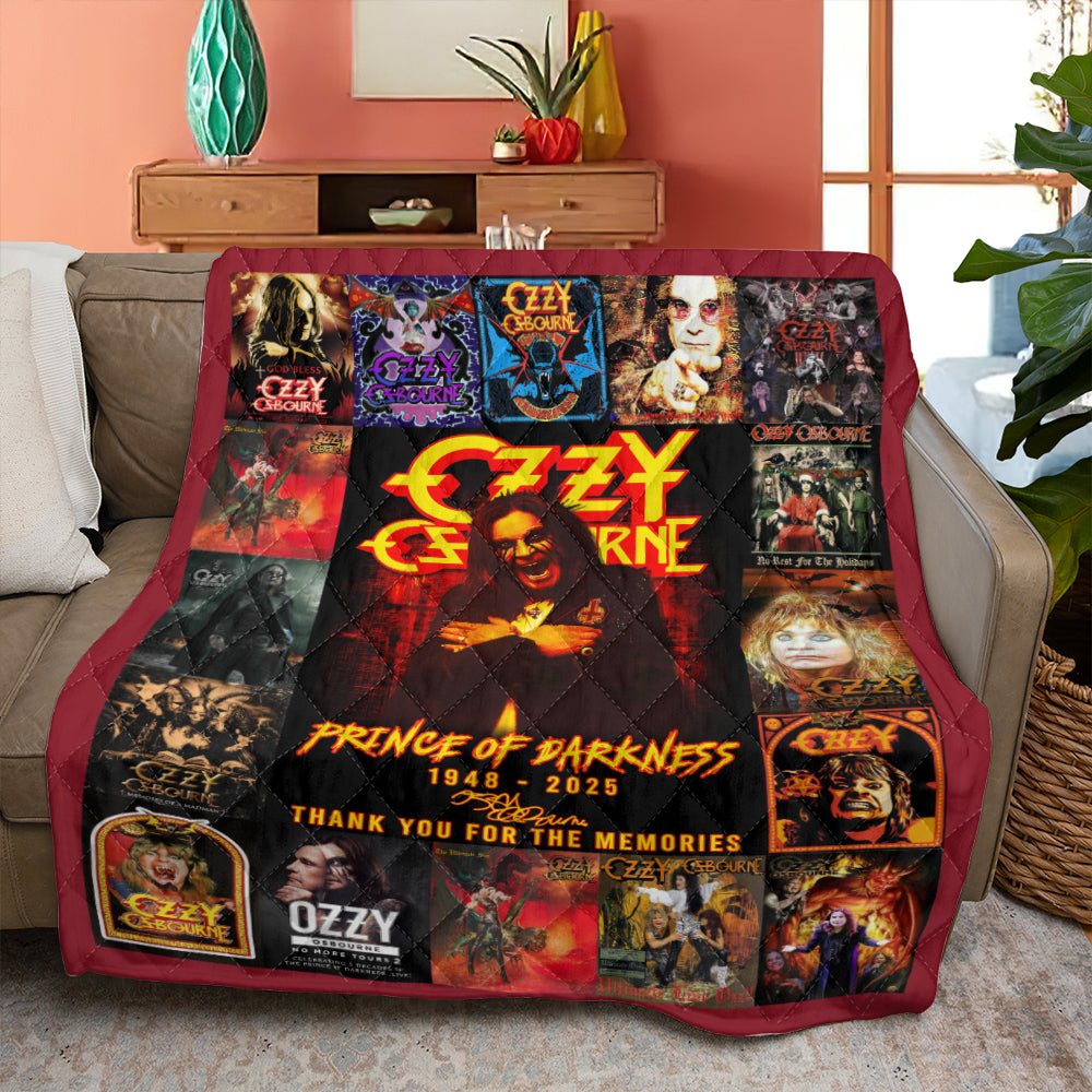 Ozzy Osbourne Quilt Blanket – MAITM 12394