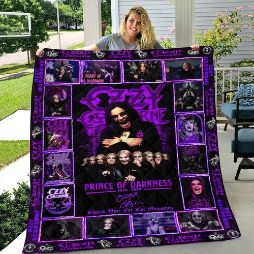 Ozzy Osbourne Quilt Blanket – MAITM12568