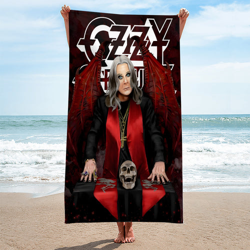 Ozzy Osbourne Rectangle Beach Towel – GNENEW617