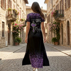 Ozzy Osbourne Short Sleeve Maxi Dress – HOATT19692