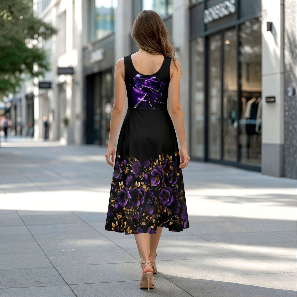Ozzy Osbourne Sleeveless Knee-Length Dress – HOATT19760