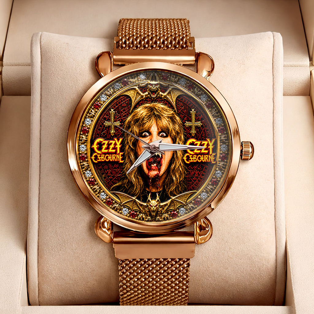 Ozzy Osbourne Mesh Strap Quartz Watch – HOATT20125