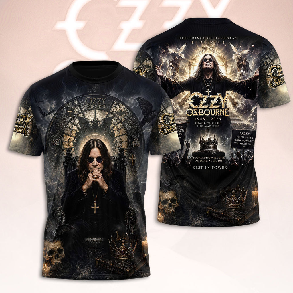 Ozzy Osbourne 3D Apparel – HOATT18495