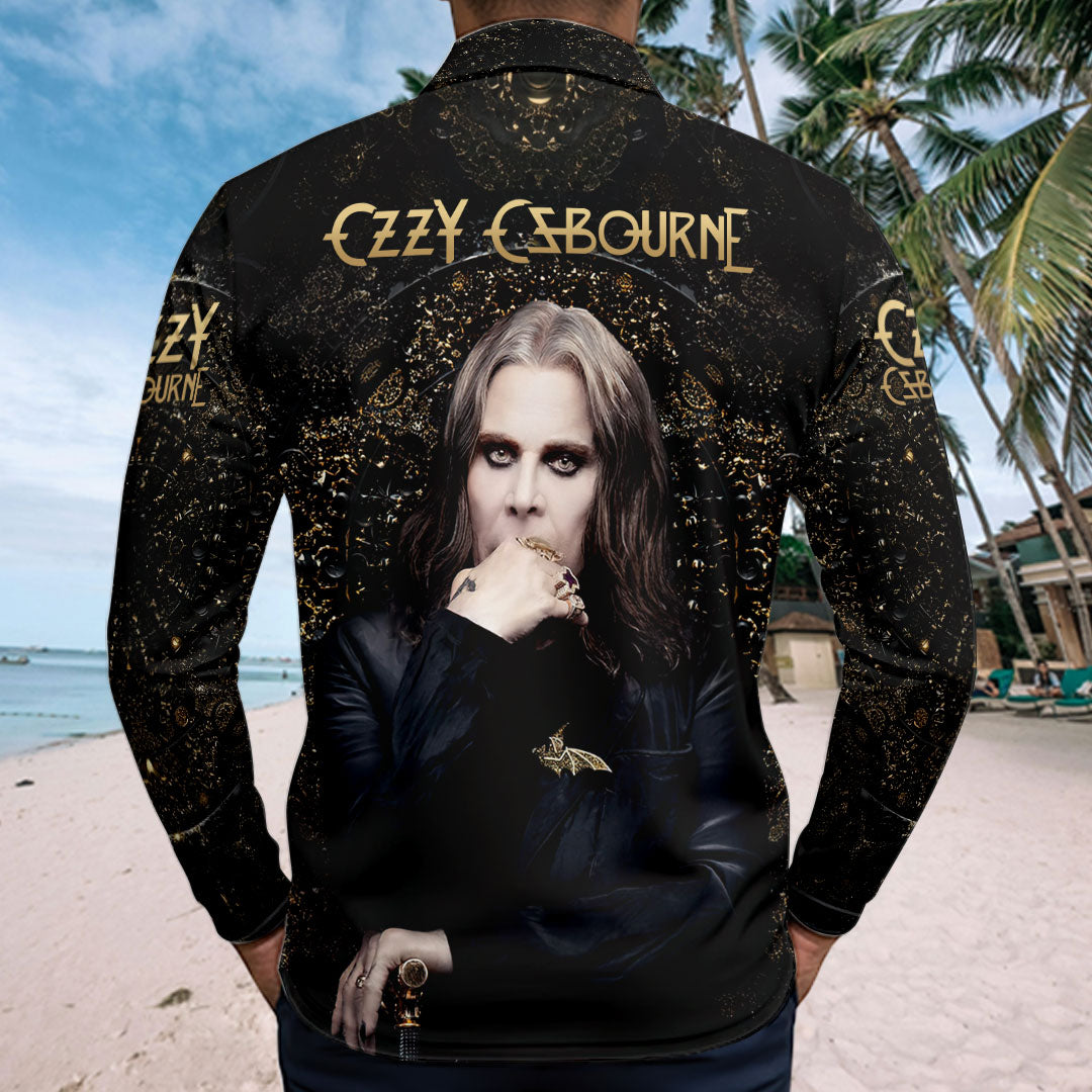 Ozzy Osbourne Zip Polo Shirt – HOATT20027