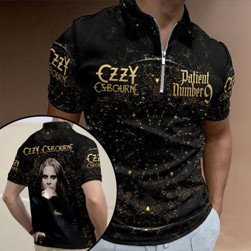 Ozzy Osbourne Zip Polo Shirt – HOATT20027