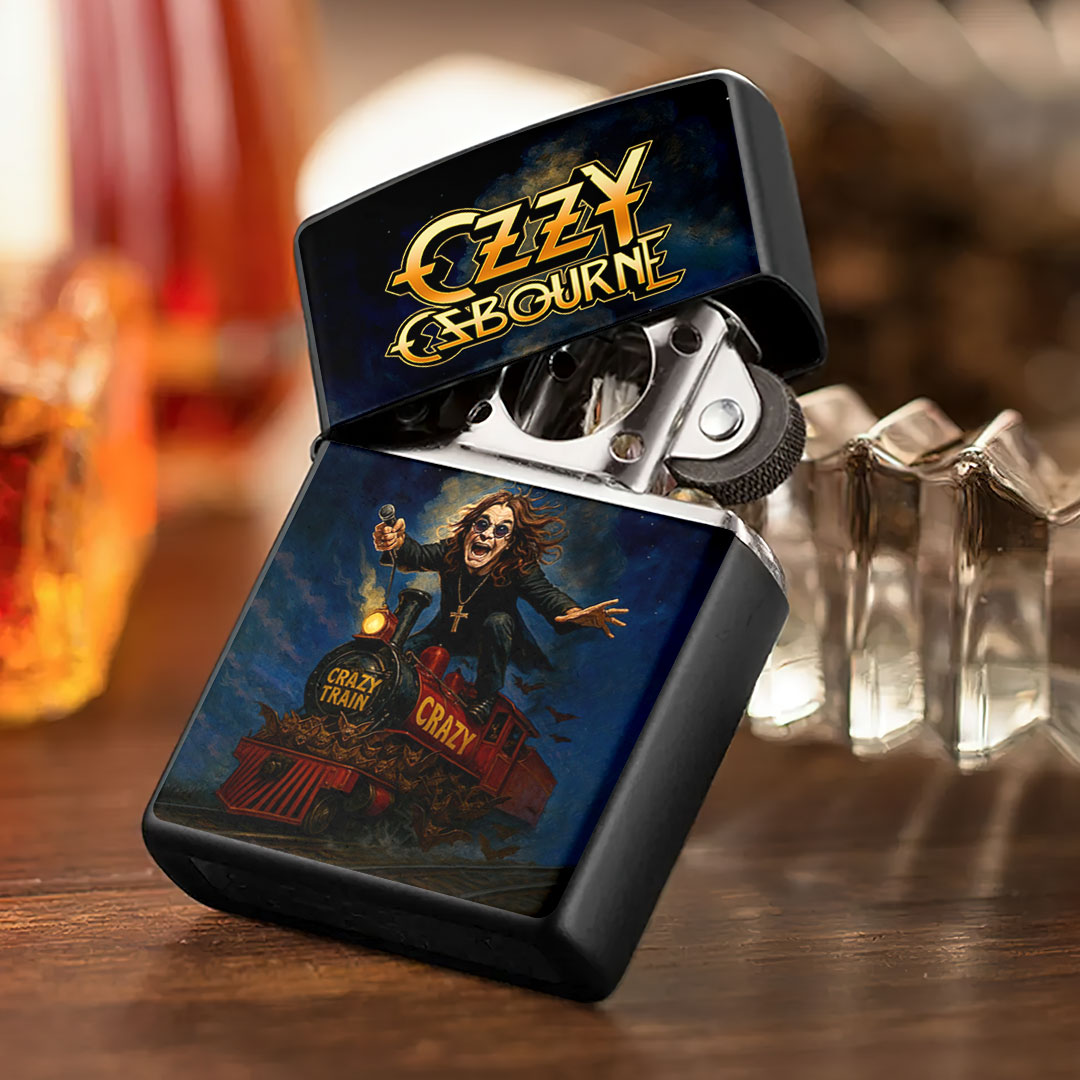 Ozzy Osbourne Zippo Lighter Case (No Insert) – HOATT13101
