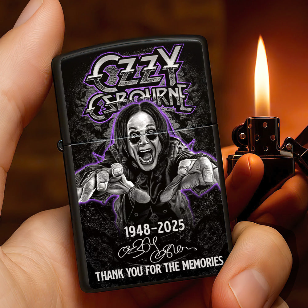 Ozzy Osbourne Zippo Lighter Case (No Insert) – GNENEW638