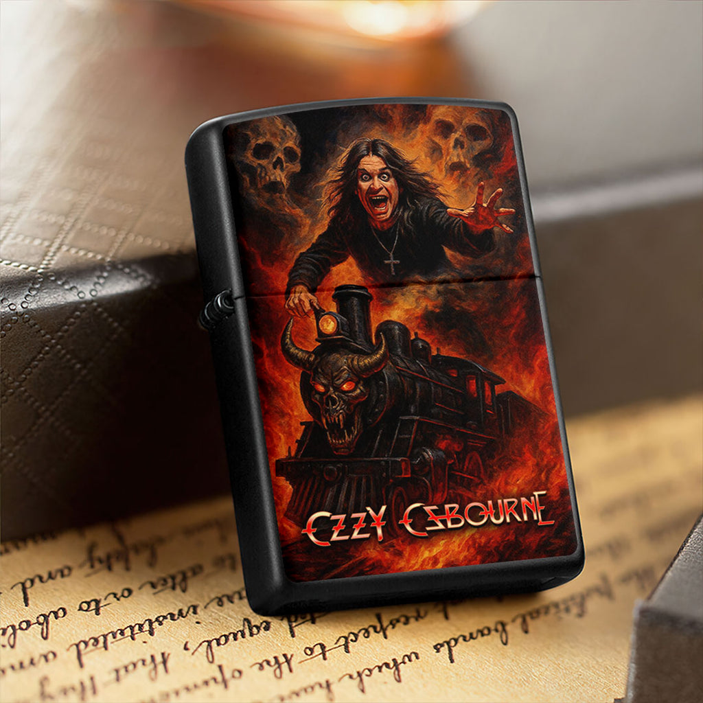 Ozzy Osbourne Zippo Lighter Case (No Insert) – HOATT13182