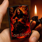 Ozzy Osbourne Zippo Lighter Case (No Insert) – HOATT13182
