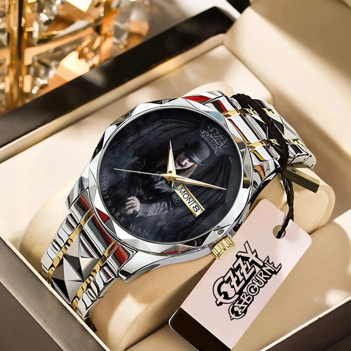 Ozzy Osbourne Alloy Luxury Quartz Watch – GNE4246