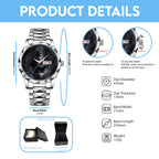 Ozzy Osbourne Alloy Luxury Quartz Watch – GNE4246