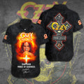 Ozzy Osbourne Short Sleeve Button-Down Shirt – TANTN 14799.1