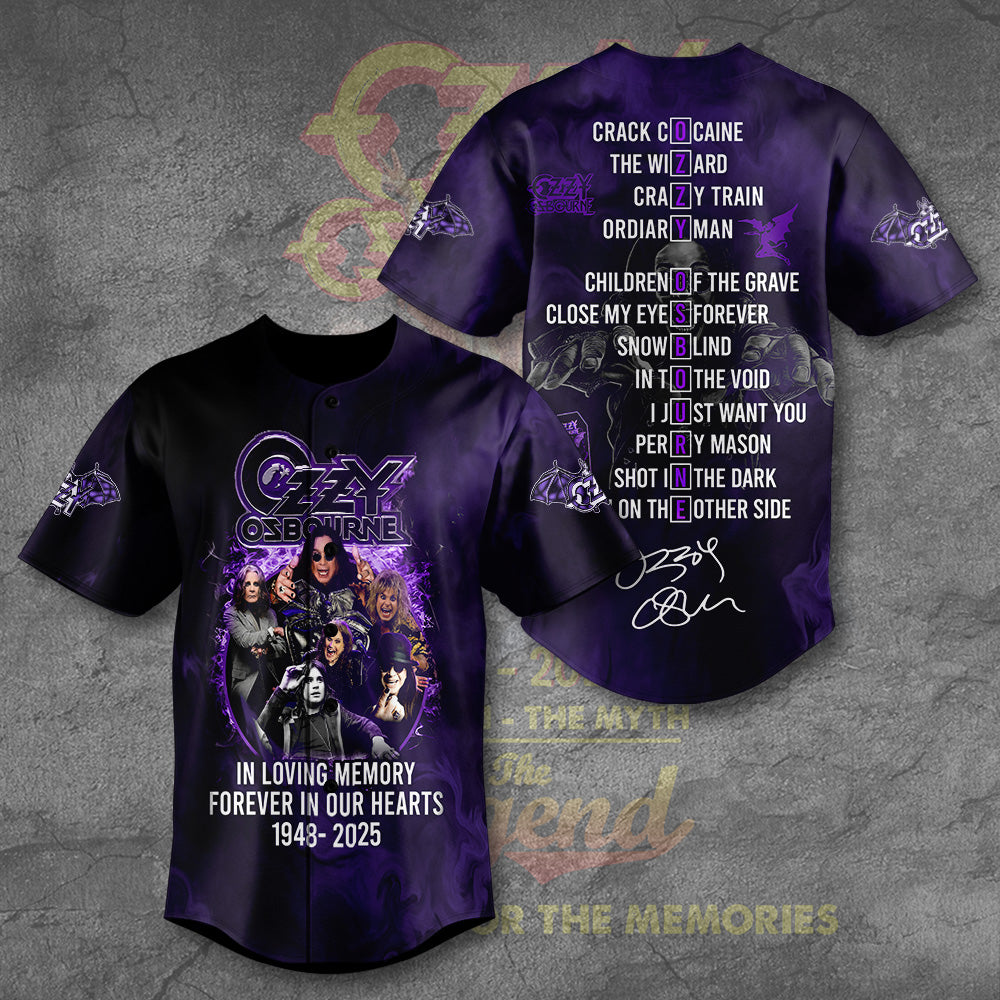 Ozzy Osbourne Baseball Jersey – TANTN 14796