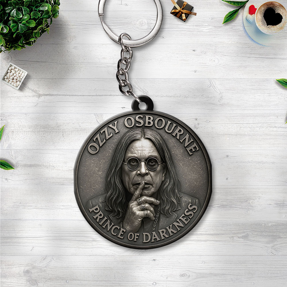 Ozzy Osbourne Custom Shape 1-sided Keychain – GNE4315