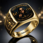 Ozzy Osbourne 3D Engraved Ring – GNE6902
