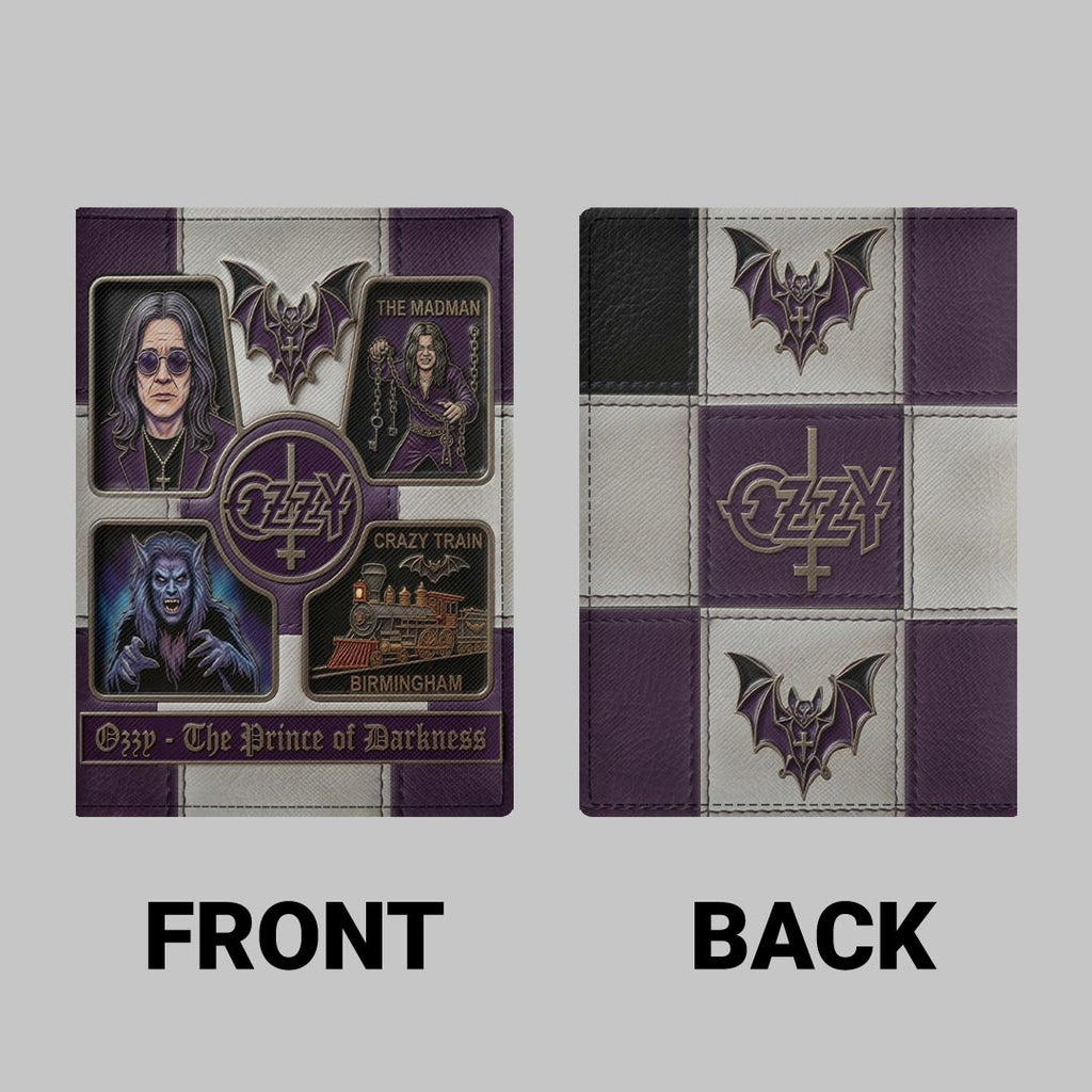 Ozzy Osbourne Leather Passport Cover – HOATT18546