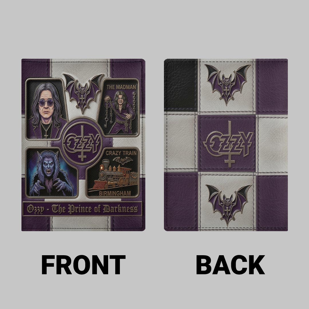 Ozzy Osbourne Leather Passport Cover – HOATT18546