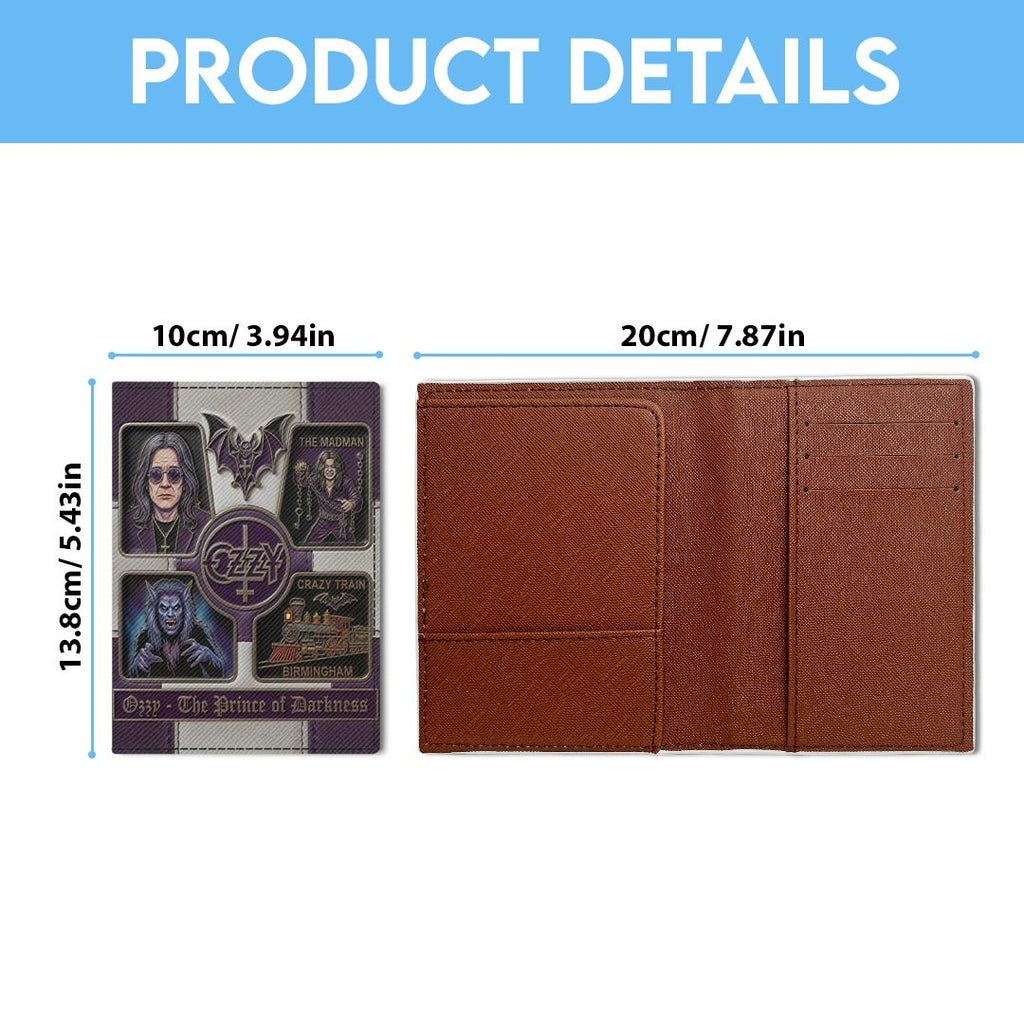 Ozzy Osbourne Leather Passport Cover – HOATT18546
