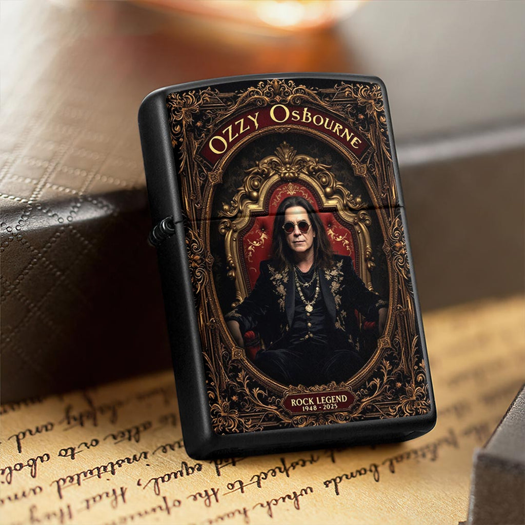 Ozzy Osbourne Zippo Lighter Case (No Insert) – HOATT19135