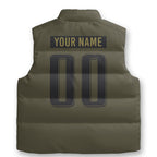 Personalized Philadelphia Eagles x Salute To Service 2025 3D Sleeveless Down Jacket – TMTHU1133