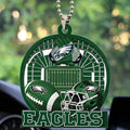 Philadelphia Eagles Custom shape 2-sided Acrylic Car Ornament – TMTHU749