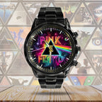 Pink Floyd Black Stainless Steel Watch – GNE 650