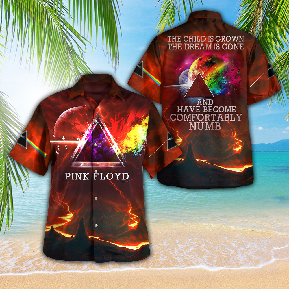 Pink Floyd 3D Hawaiian Apparel – TMTHU 173
