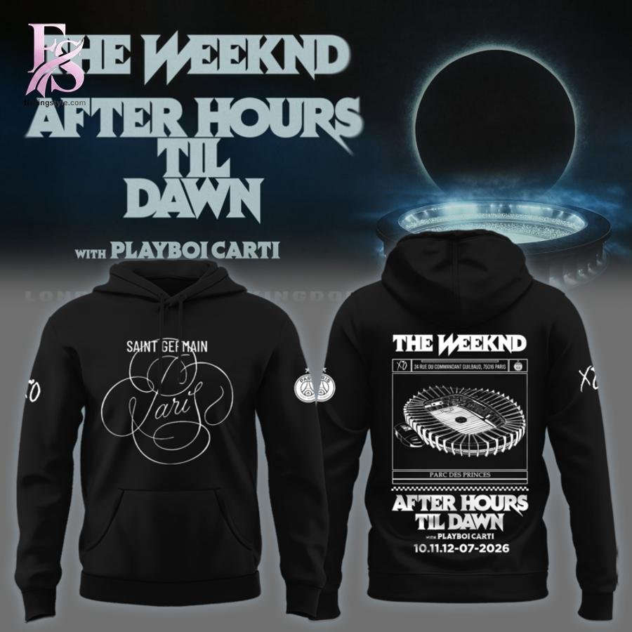 PSG x The Weeknd XO 2026 Shirt