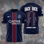 Paris Saint-Germain 25/26 Champions League Champions 3D Apparel – GNE6947